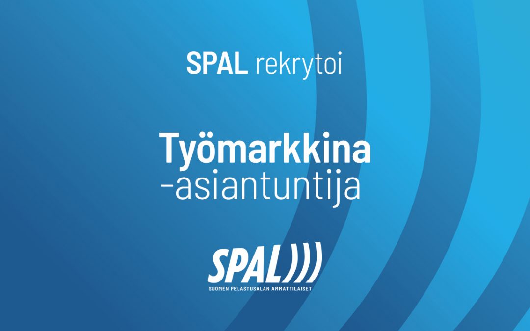 SPAL rekrytoi: Työmarkkina-asiantuntija