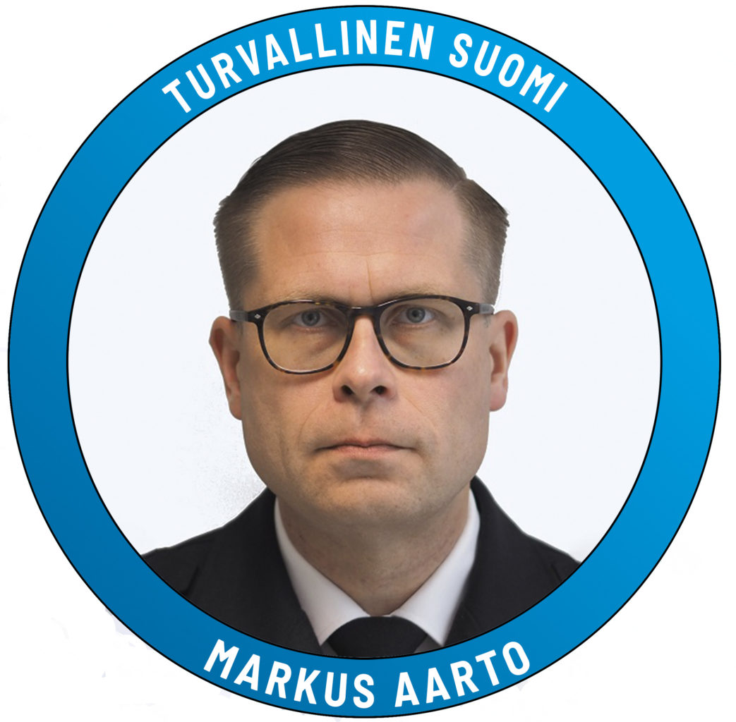 Turvallinen Suomi -seminaarin esiintyjä Markus Aarto