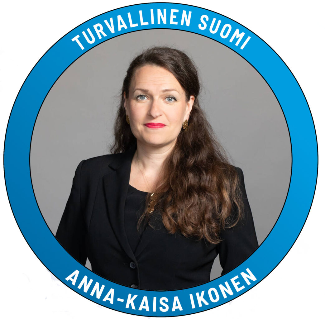 Turvallinen Suomi -esiintyjä Anna-Kaisa Ikonen