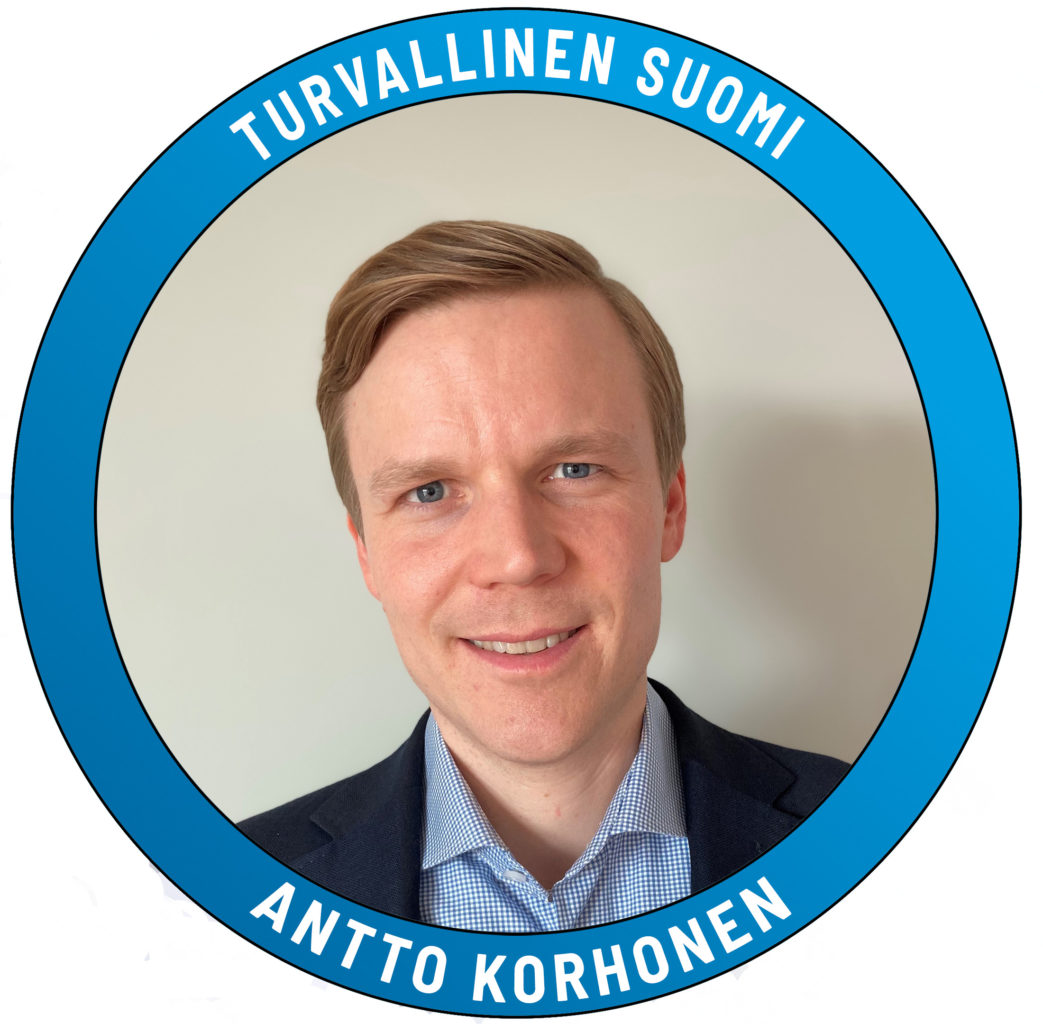 Turvallinen Suomi -seminaarin esiintyjä Antto Korhonen