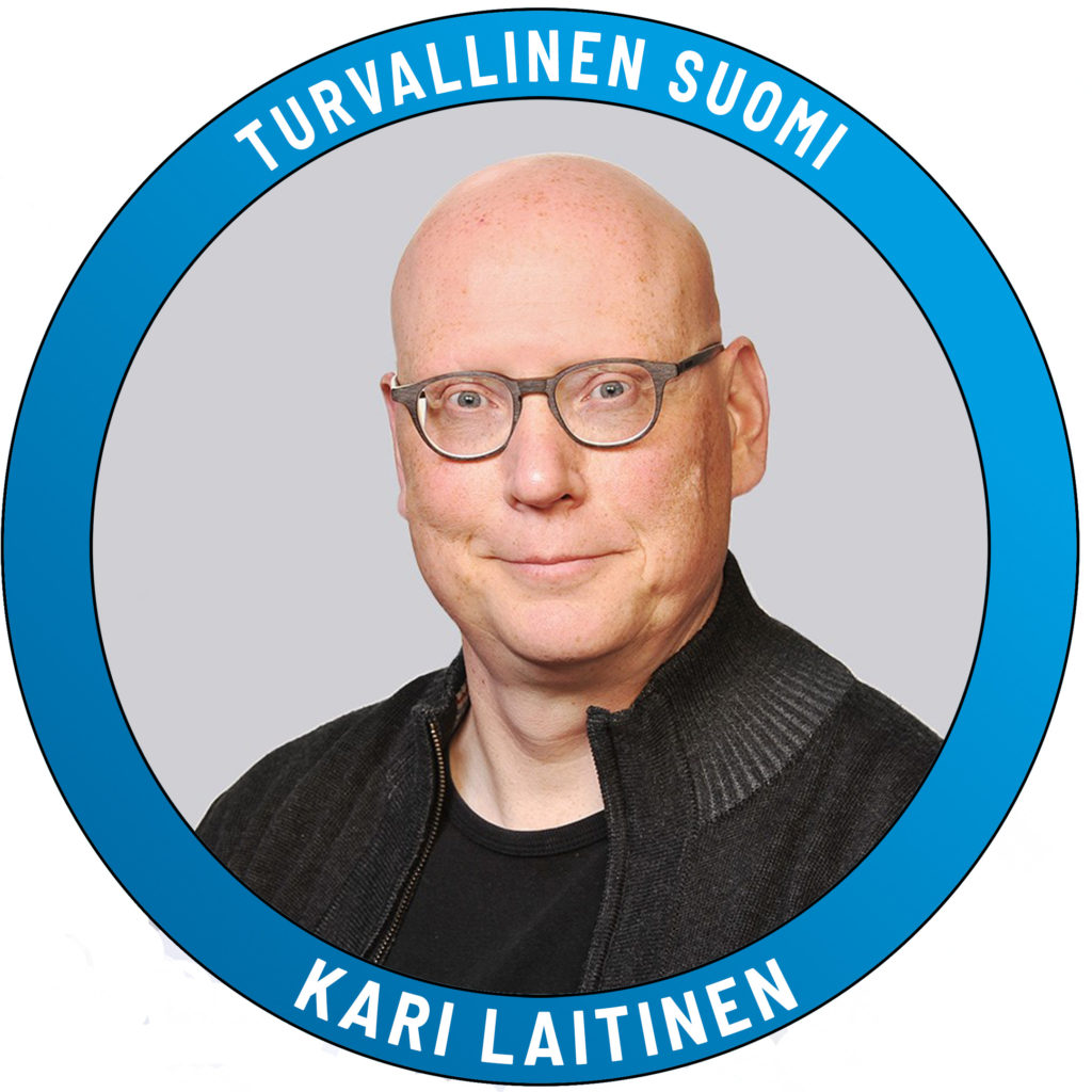 Turvallinen Suomi -seminaarin esiintyjä Kari Laitinen