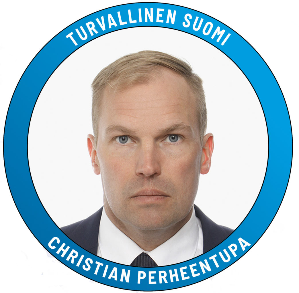 Turvallinen Suomi -seminaarin esiintyjä Christian Perheentupa