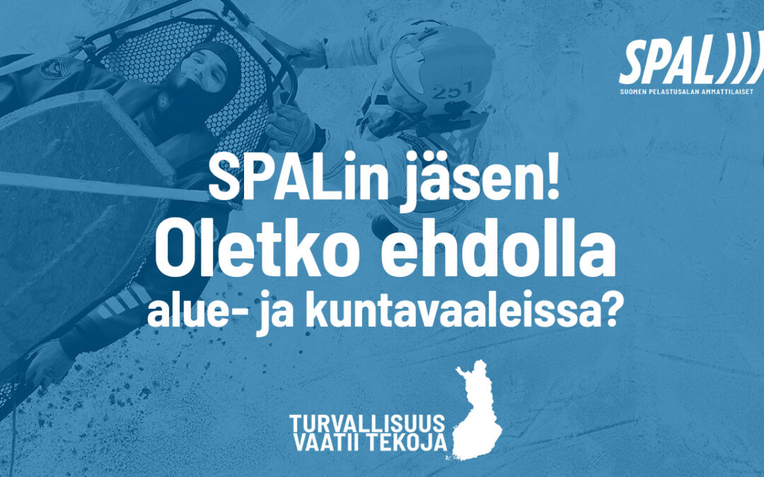 Oletko ehdolla alue- ja kuntavaaleissa?